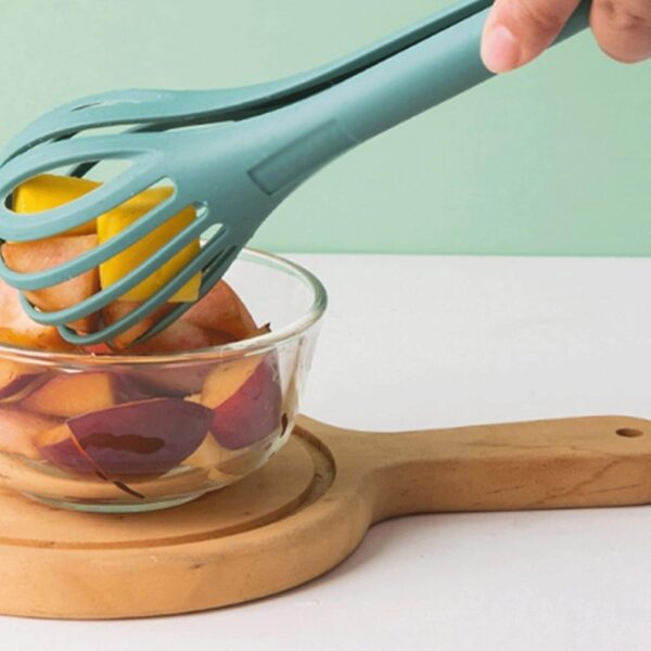 3 In 1 Egg Beater, Whisk & Food Clip for Boiled Eggs, Noodle, Bread, - Image 3