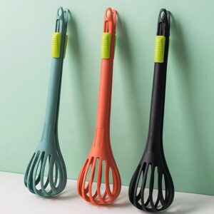 3 In 1 Egg Beater, Whisk & Food Clip for Boiled Eggs, Noodle, Bread,
