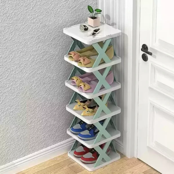 6 layer Multifunctional Shoe Organizer Rack - Image 2